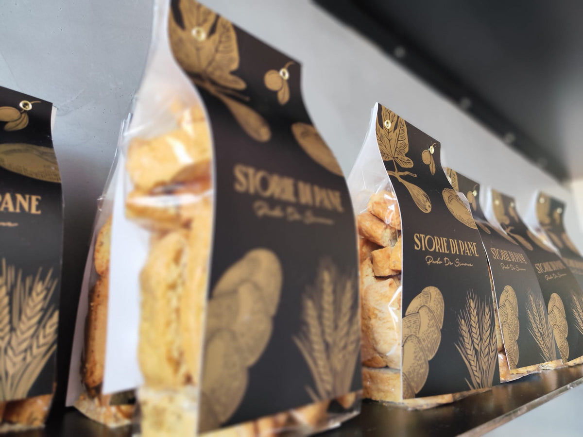 Confezioni di cantucci Storie di Pane sullo scaffale