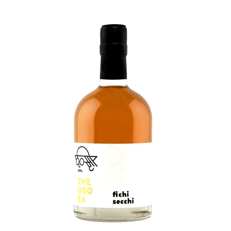 Liquore ai fichi secchi del Cilento Theodora, bottiglia