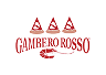 Logo Gambero Rosso con tre gamberi rossi
