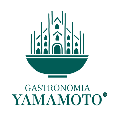 Logo Gastronomia Yamamoto con il Duomo di Milano in una ciotola